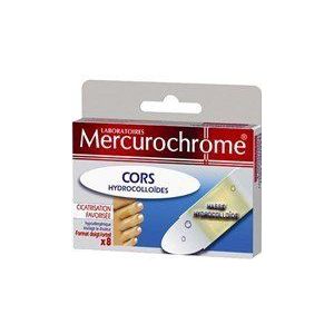 Mercurochrome Likdoorns Hydrocolloid-pleisters, 8 pleisters voor vingers en tenen