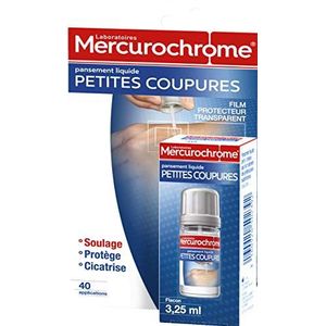 Mercurochrome Vloeibaar verband, kleine sneden, 3,25 ml