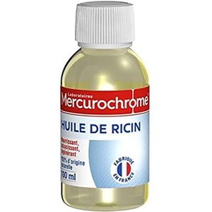 MERCUROCHROME Ricinusolie – voedend, verzachtend, regenererend – 100% natuurlijke oorsprong – 100 ml