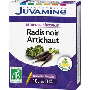 Juvamine Zwarte Radijs Artisjok 10 Ampullen