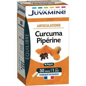 Juvamine Articulations Kurkuma Piperine 30 Capsules