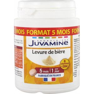 Juvamine - Biergist - 150 Tabletten - Voedingssupplement - Met Zink en B-vitaminen