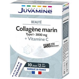 Juvamine Marine Collageen Type I 3000 mg + Vitamine C 20 Sticks