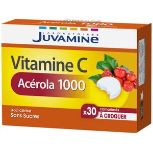 Juvamine Vitamine C Acerola 1000 30 Kauwtabletten