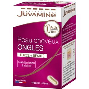 Juvamine Huid Haar Nagels 40 Capsules