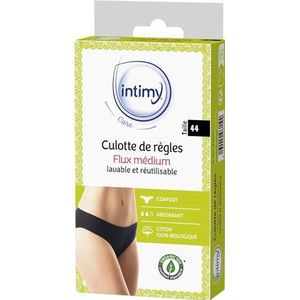 Intimy Care – Liniaalbroekje maat 44 – medium – menstruatiebroek, 95% biologisch katoen – wasbaar en herbruikbaar