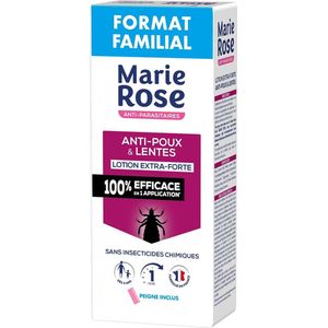 Marie rose Lotion extra sterk tegen luizen/lenzen, familieformaat, 200 ml