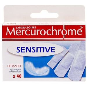 Mercurochrome Pleister sensitive 40st