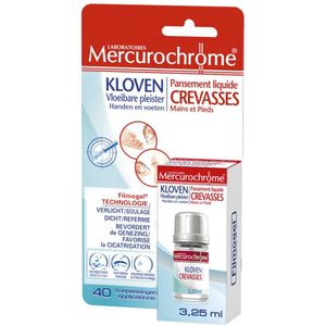 Mercuro - Vloeibare Pleister - Kloven - Doorzichtig - Geschikt voor Huiden