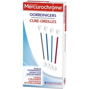 Mercurochrome Oorlepels 4 stuks