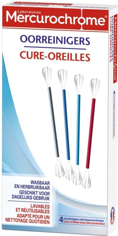 Oorsmeer Verwijderaar - Afwasbaar - Herbruikbaar - 4 Kleuren