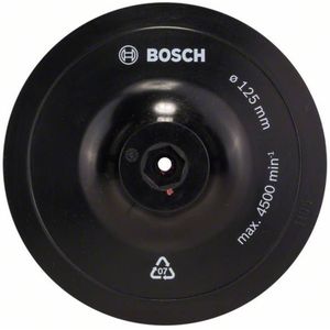Bosch - Steunschijf met klithechtsysteem 125 mm, 8 mm