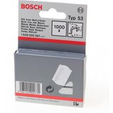 Bosch Professional 1609200326 114 x 074 x 6 mm Type 53 fijne draadnietjes Type 56 114 x 074 x 12 mm Blauw