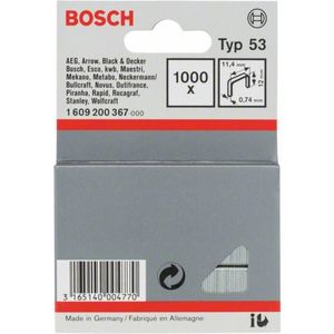 Bosch - Niet met fijne draad type 53 11,4 x 0,74 x 12 mm