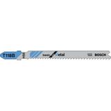 Bosch 5x Stichsägeblatt T 118 B Basic for Metal - 2608631014