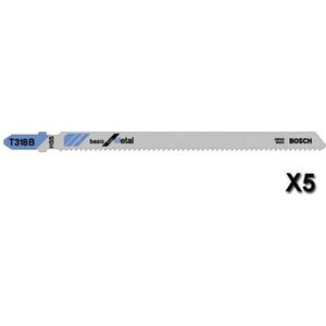 Bosch - Decoupeerzaagblad T 318 B Basic for Metal - 5 stuks