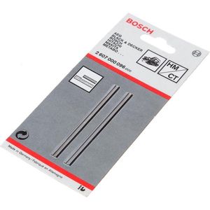 BOSCH Schaafmes - Hardmetaal - Dubbelzijdig - Geschikt voor Schaafmachines