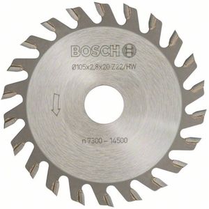Bosch Accessoires Schijffrees 22, 20 mm, 2,8 mm 1st - 3608641002