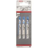 Bosch - 3x Stichsägeblatt u 118 b Basic for Metal - 2608631771
