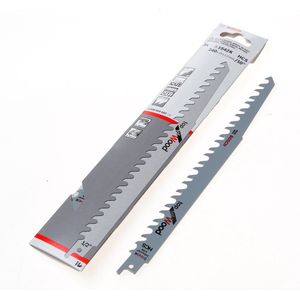 Bosch - 2608650682 / S 1542 K - Reciprozaagblad - 240 X 3TPI - Hout - 5 Stuks