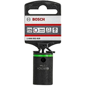 Bosch Professional dopsleutelinzetstuk met 1/2 inch binnenvierkanthouder voor zeskantschroeven 17 mm grijs