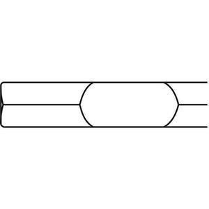 ELEKTRODEH. USH27 - Aardelektrodenhouder - Zwart - Staal - 28-mm Zeskantopname