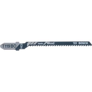 Bosch - T 119 BO - Decoupeerzaagblad - HCS - Voor Zacht Hout - 3st