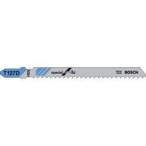 Bosch Accessories 2608631966 Decoupeerzaagblad T 127 D, Special for Aluminium, verpakking van 100 stuks 100 stuk(s)