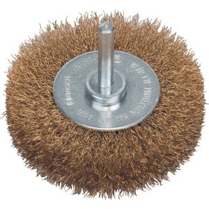 Bosch - Schijfborstel, vermessingd 75 mm, 0,2 mm, 4500 U/ min, 16 mm