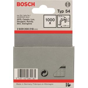 Bosch - Niet met Platte Draad Type 54 12,9 X 1,25 X 6 Mm