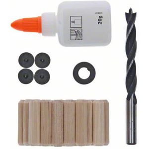 Bosch Accessoires 27-delige houtdeuvelset 10 mm, 40 mm 27st - 2607000543