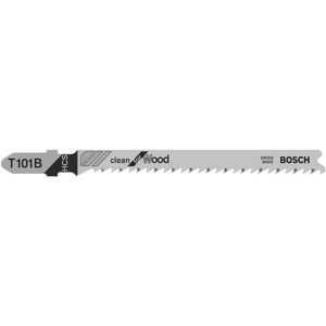 Bosch - T 101 B HCS Decoupeerzaagblad Clean - Hout - 25 Stuks