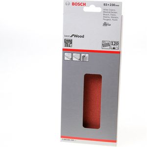 Bosch - 10-delige schuurbladset 93 x 230 mm, 120