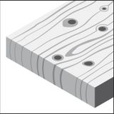 Bosch Schleifblatt-Set C430 Expert for Wood 10tlg. 8 Löcher Klett 80 x 133 mm 60 - 2608605279