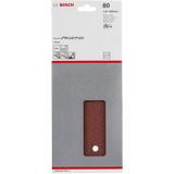 Bosch - Schuurpapier - 115 mm x 280 mm - Korrel 80 - 10 Stuks