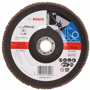 Bosch - Lamellenschuurschijf 180 M - 22,23 M - 40