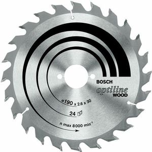 Bosch Cirkelzaagblad Optiline Wood 150 x 20/16 x 2,4 mm, 24