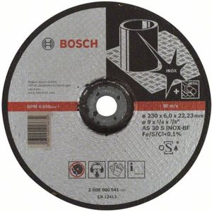 Bosch PRO Stainless Steel Schleifscheibe 230 x 6 x 22,23 mm - 2608600541