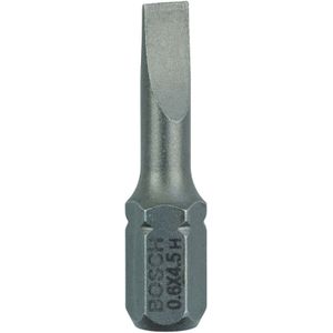Bosch 3x Schrauberbit Extra-Hart, S 0,6 x 4,5, 25 mm - 2607001459