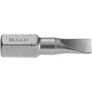 Bosch Accessoires Bit extra-hard S 0,6x4,5, 25 mm 25st - 2607001460