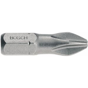Bosch 2607001506 Bits 3ST PH Kruisjes. Bit Gr.0 x H 25 mm PH1. 25 mm, 25 Stuk