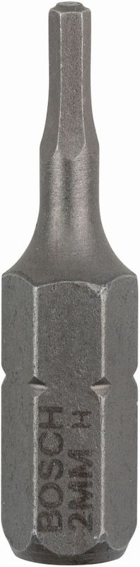 Bosch - 3x Schrauberbit Extra-Hart, hex 2, 25 mm - 2607001718