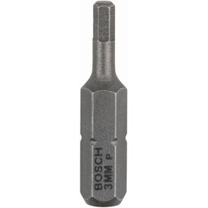 Bosch Accessoires Bit extra-hard HEX 3, 25 mm 3st - 2607001722