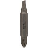 BOSCH Dubbelzijdige bit S 1,0x5,5; PH2; 45 mm 2607001738