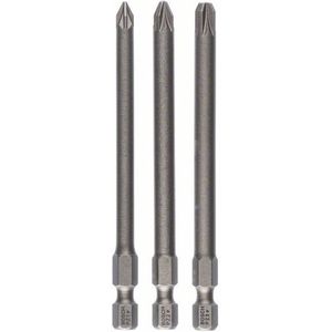 Bosch Accessoires 3-delige bitset Extra Hard PZ1; PZ2; PZ3; 89 mm 3st - 2607001761