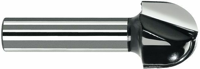 Bosch - Halfrondprofielfrezen - 8 mm - R1 4 mm - D 8 mm - L 9,5 mm - G 40 mm