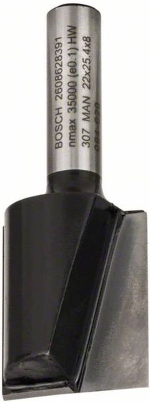 Bosch - Accessories 2608628391 Nutfräser Hartmetall Länge 56 mm Produktabmessung, ø 22 mm Schaftdur
