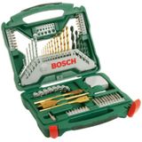 Bosch - X-Line Borenset - 70-delig - Titanium Plus Serie - Voor Hout, Metaal en Steen