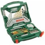 Bosch - X-Line Borenset - 70-delig - Titanium Plus Serie - Voor Hout, Metaal en Steen