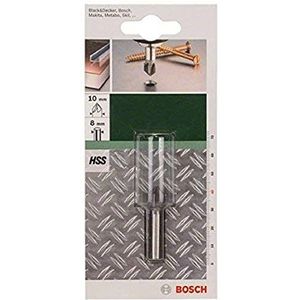 Bosch - Conische verzinkboor HSS met 5 boorplaatjes, DIN 335 10,0 mm, M5, 40 mm, 8 mm